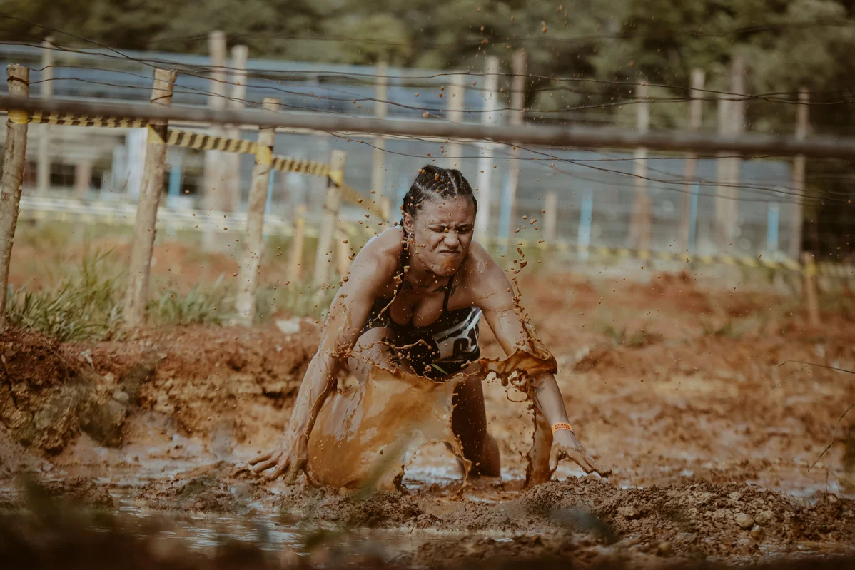 A Navy SEAL trainee navigating an obstacle course during training A Navy SEAL trainee navigating an obstacle course during training